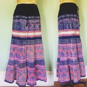 Eliot Mann woven maxi skirt